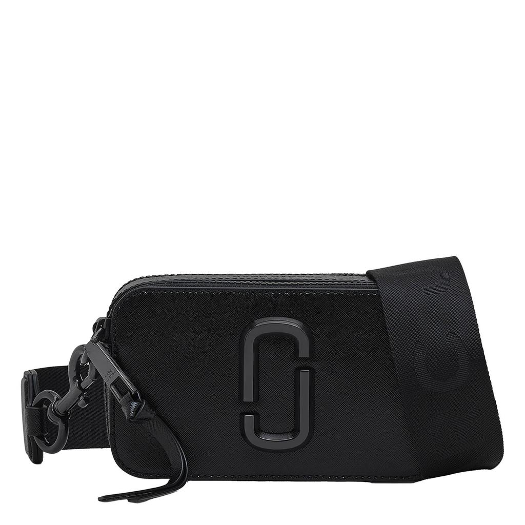 Marc Jacobs leren crossbody tas The Snapshot zwart