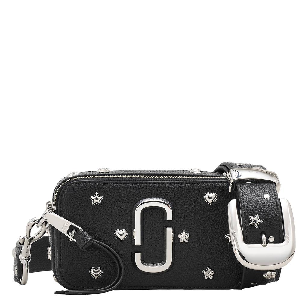 Marc Jacobs leren crossbody tas The Snapshot zwart