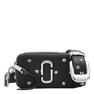 leren crossbody tas The Snapshot zwart