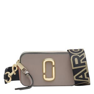 leren crossbody tas The Snapshot beige