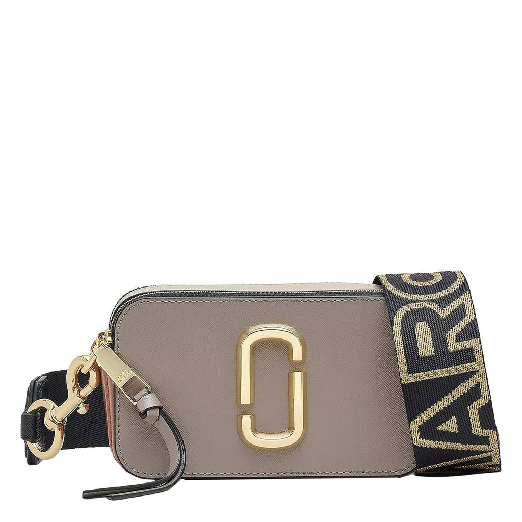 Marc Jacobs leren crossbody tas The Snapshot beige
