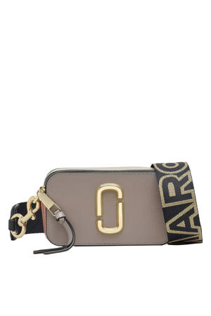 leren crossbody tas The Snapshot beige