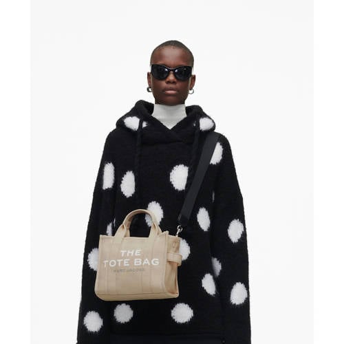 Marc Jacobs handtas The Small Tote beige afbeelding