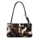 Marc Jacobs leren schoudertas The Mini Dual bruin/zwart