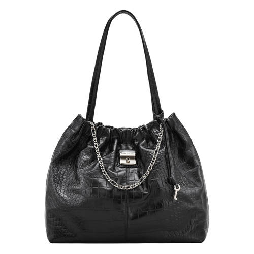 Marc Jacobs leren shopper The Tote zwart afbeelding