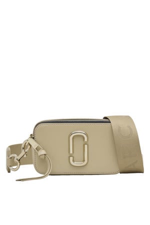 leren crossbody tas The Snapshot beige