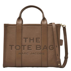 leren handtas The Medium Tote cognac