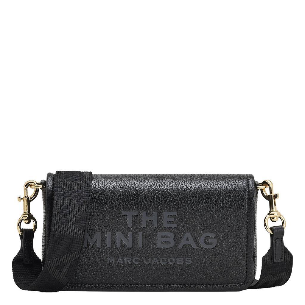 Marc Jacobs leren crossbody tas The Mini Bag zwart