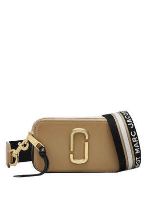 leren crossbody tas The Snapshot camel