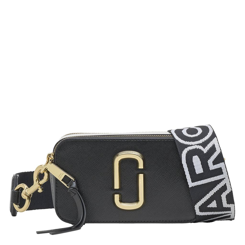 Marc Jacobs leren crossbody tas The Snapshot zwart