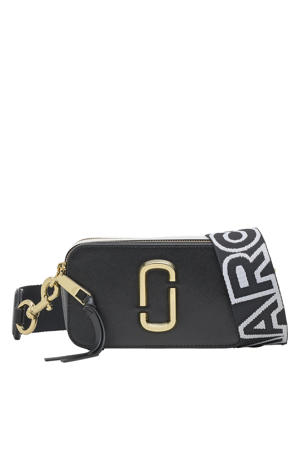 leren crossbody tas The Snapshot zwart