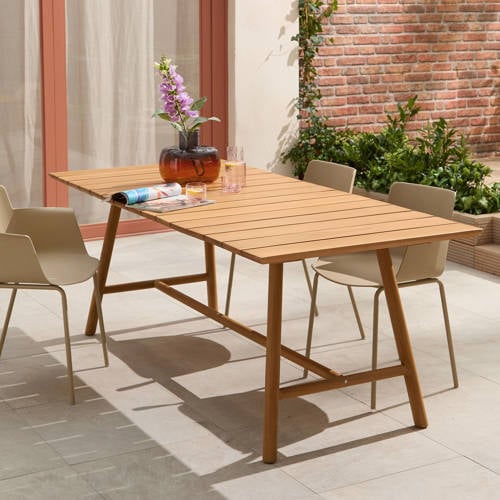 NOUS Garden tuintafel Jakarta teak (200x76 cm) afbeelding