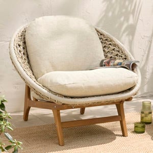 loungestoel Malang teak