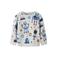 NAME IT MINI sweater grijs melange