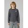 NAME IT KIDS gestreepte longsleeve donkerblauw
