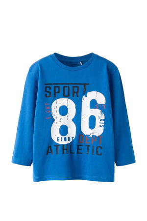 longsleeve blauw