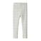 NAME IT MINI slim legging met stippen wit