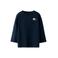 NAME IT MINI longsleeve met backprint donkerblauw