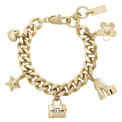 Marc Jacobs armband Mini Icon goudkleurig afbeelding