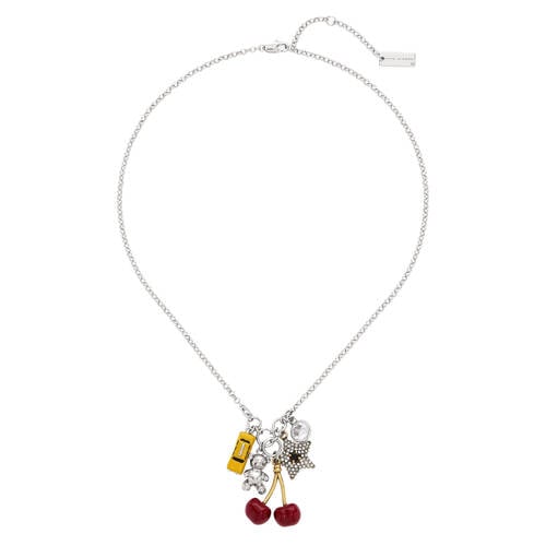 Marc Jacobs ketting Trinket Charm Cluster zilverkleurig afbeelding