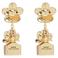 Marc Jacobs oorbellen Delicate Daisy goudkleurig