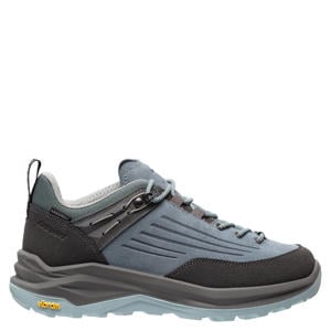 Overland Low suède wandelschoenen lichtblauw/bruin
