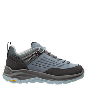 Overland Low suède wandelschoenen lichtblauw/bruin