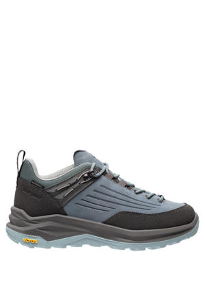 Overland Low suède wandelschoenen lichtblauw/bruin
