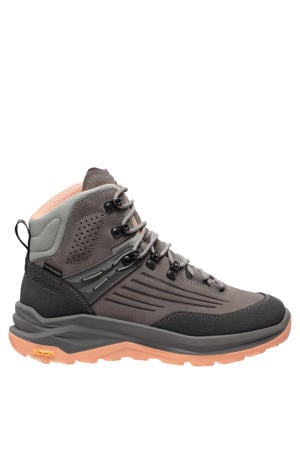 Overland Mid suède wandelschoenen grijs