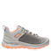 Grisport wandelschoenen lichtgrijs/oranje