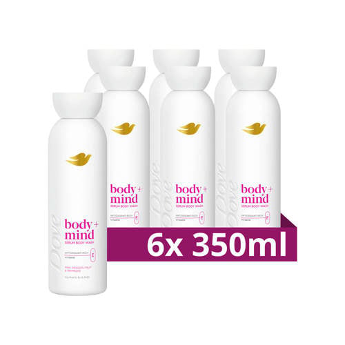 Dove Pink Dragon Fruit & Primrose Serum douchegel - 6 x 350 ml afbeelding