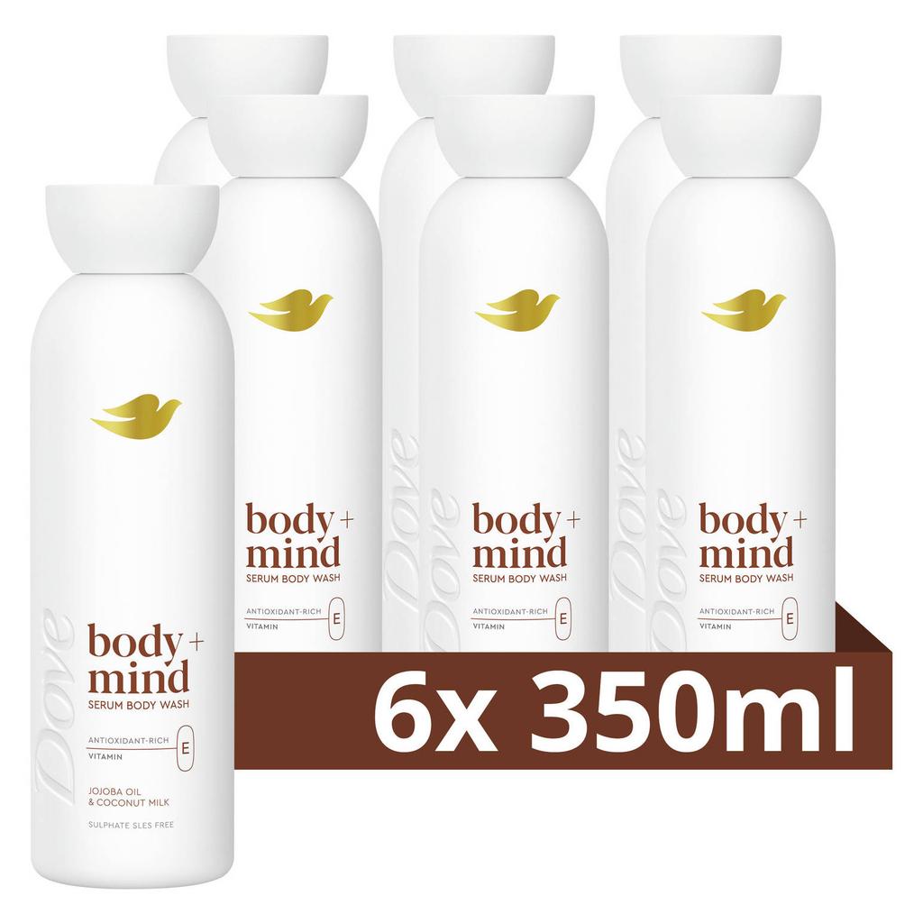 Dove Jojoba Oil & Coconut Milk Serum douchegel - 6 x 350 ml