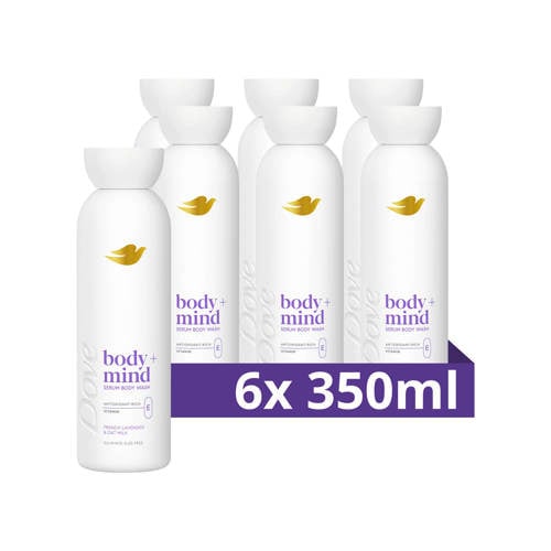 Dove French Lavender & Oat Milk Serum douchegel - 6 x 350 ml afbeelding