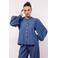 FLURESK blouse donkerblauw