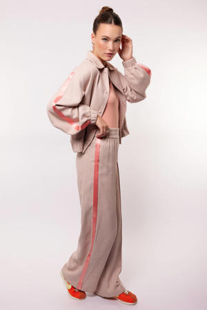 wide leg broek roze