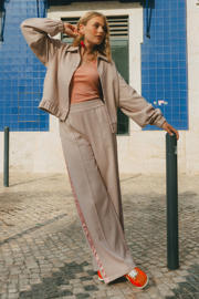 thumbnail: FLURESK wide leg broek roze