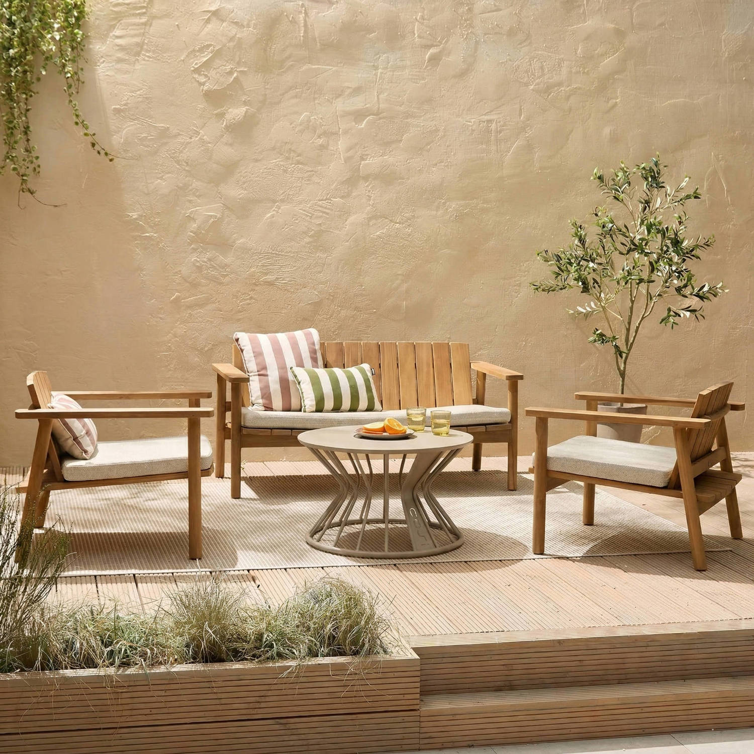 Studio LIVIT loungeset Balok teak