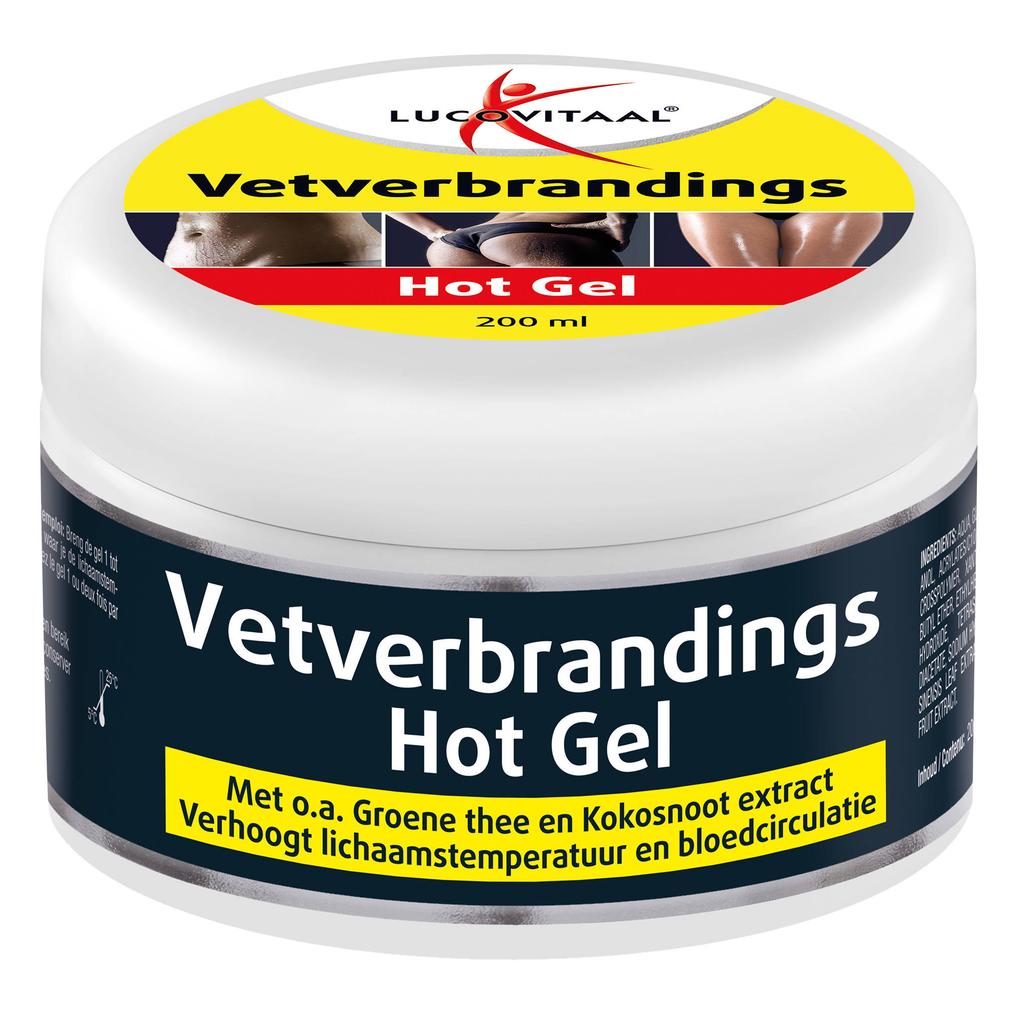 Lucovitaal Vetverbrandings Hot Gel - 200 ml