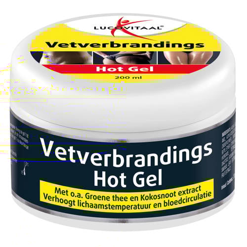 Wehkamp Lucovitaal Vetverbrandings Hot Gel - 200 ml aanbieding