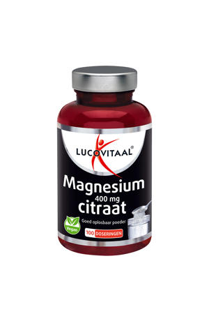 Magnesium Citraat 400mg poeder - 100 doseringen