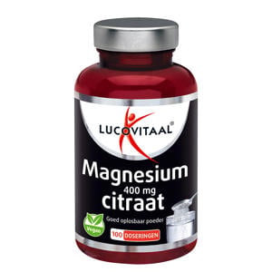 Magnesium Citraat 400mg poeder - 100 doseringen