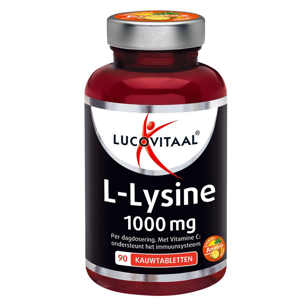 Lucovitaal L-Lysine 1000 mg - kauwtablet