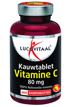 Vitamine C 80 mg  - 800 kauwtabletten