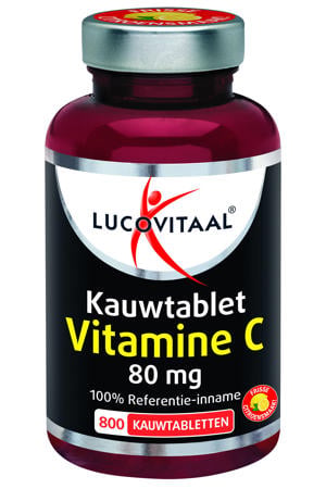 Vitamine C 80 mg - 800 kauwtabletten