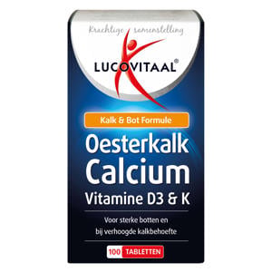 Oesterkalk Calcium - 100 tabletten