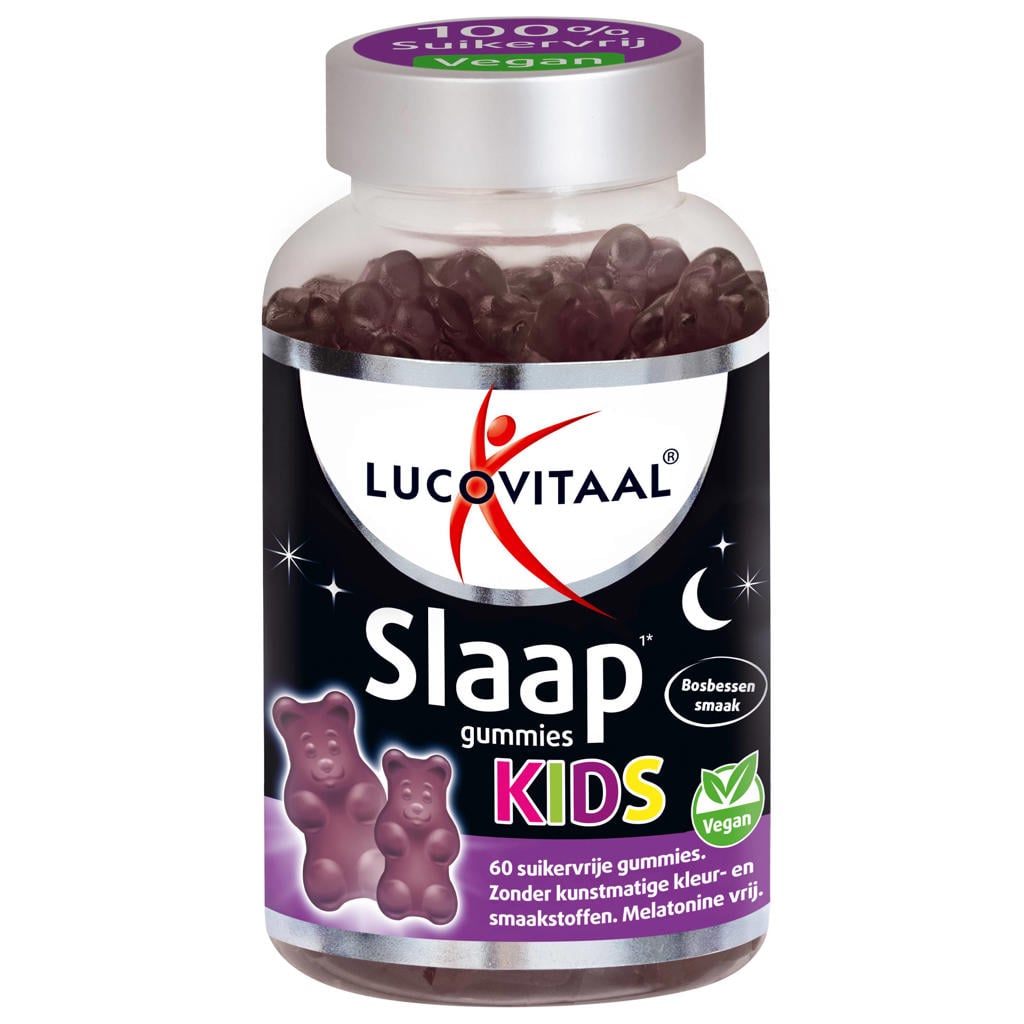 Lucovitaal Slaap Gummies Kids -bosbessen smaak