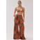 HARPER & YVE reversible voorgevormde triangel bikinitop - oranje