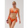 HARPER & YVE strik brazilian bikinibroekje Lexie oranje/geel