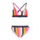 Just Beach triangel bikini Bali oranje/groen/geel