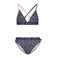 Just Beach triangel bikini Bali groen/lichtroze